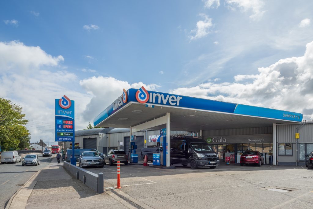 Inver Dempsey’s service station in Portarlington, Co Laois.