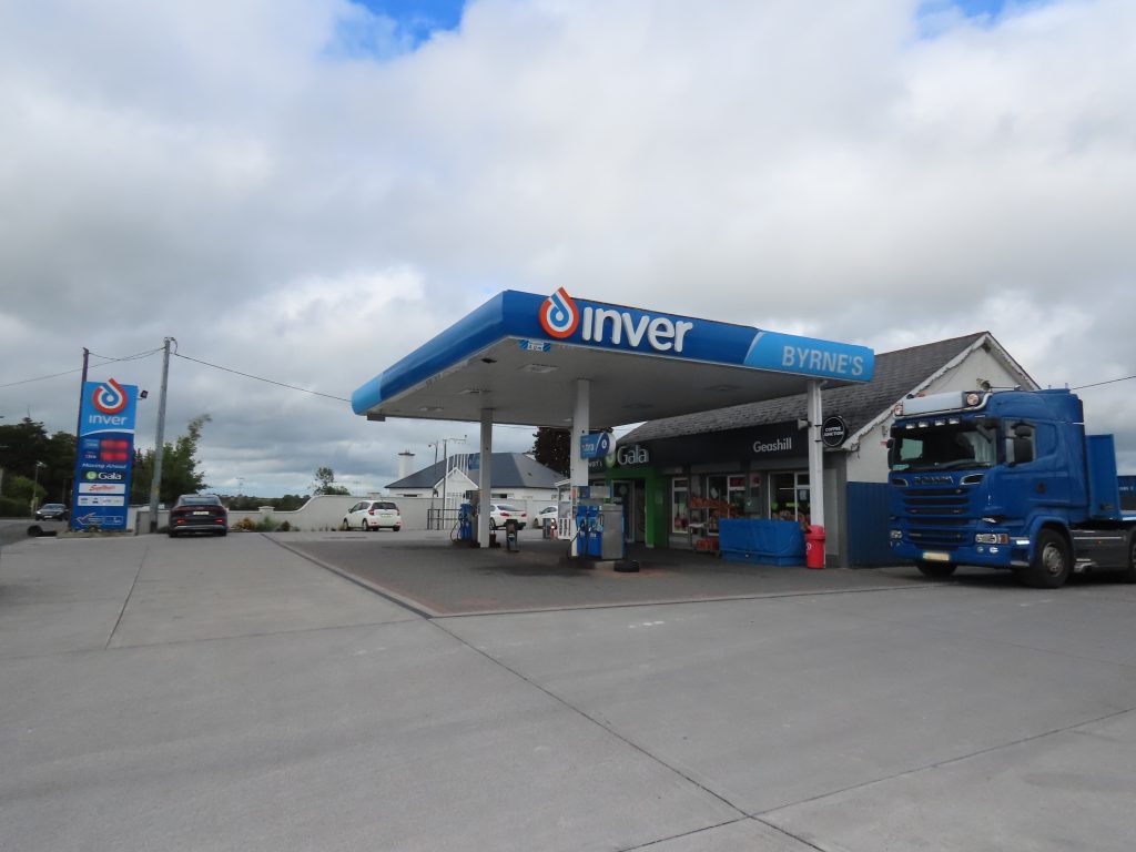 Inver Byrnes Geashill service station in Co. Offaly.