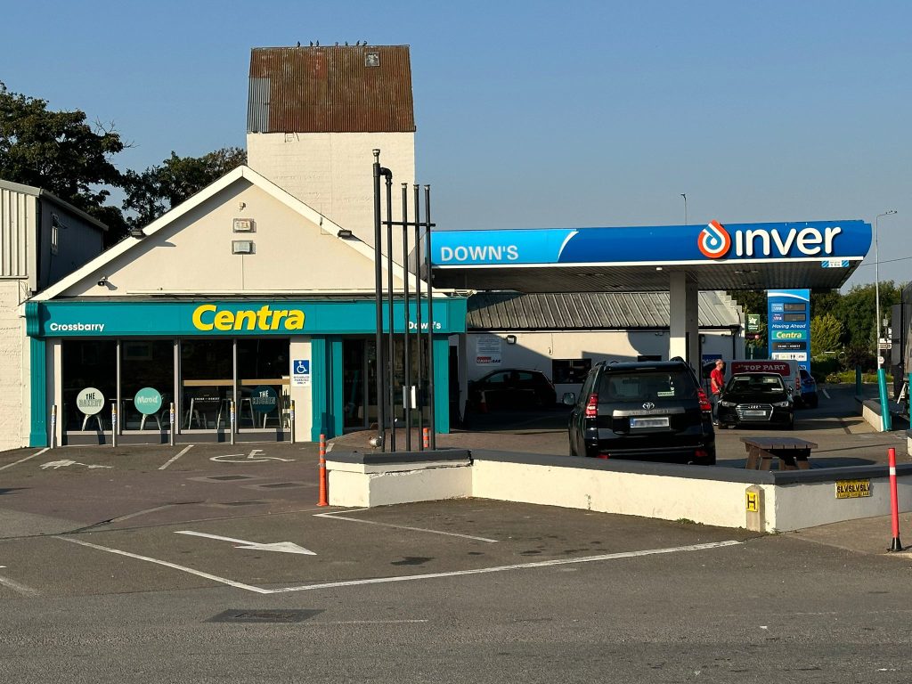 Inver Down's Crossbarry service station in Co. Cork.