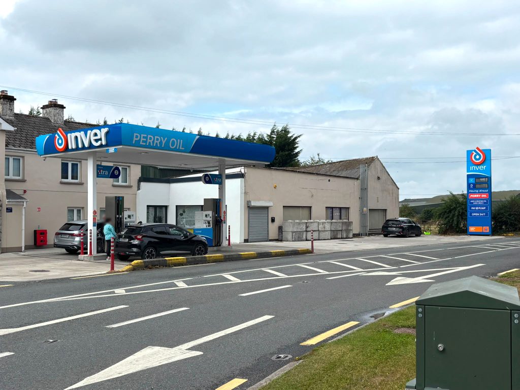Inver Rathvilly service station in Co. Carlow.