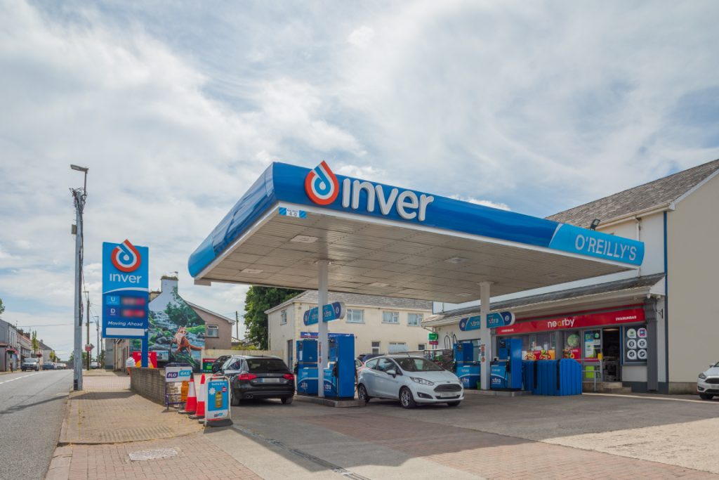 Inver Swanlinbar service station in Co. Cavan.